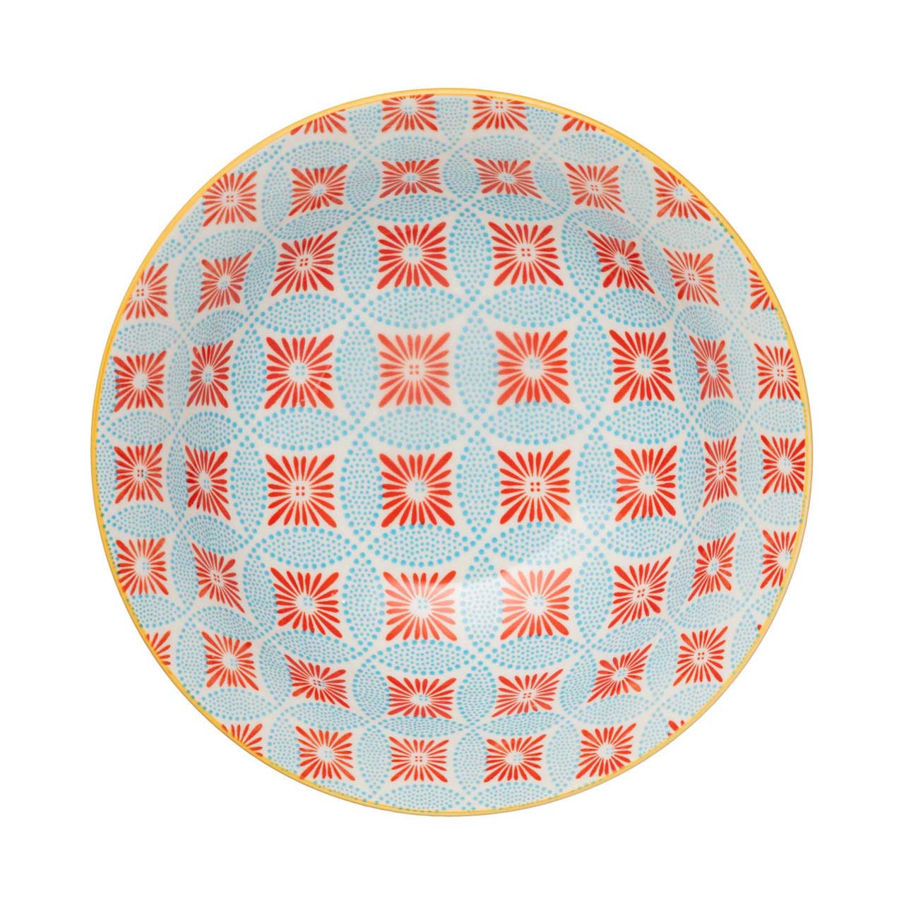 Mikasa Ramen Bowel 21X7cm Blue Mosaic